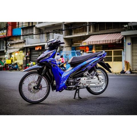 tem rời wave xanh đen lửa 2023 cực đẹp kiểng mẫu mới , tem 3 lớp bền màu - Decal Cao Cấp Nhất