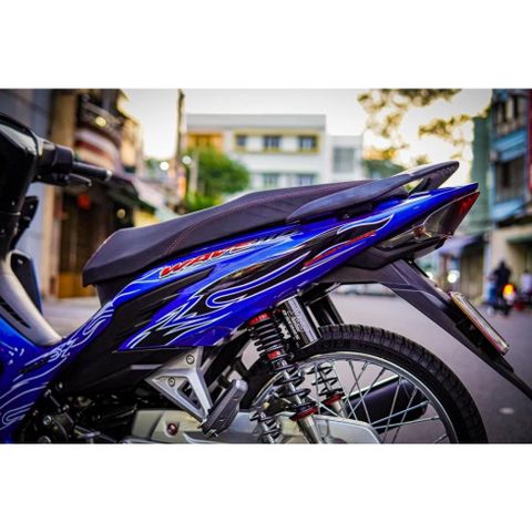 tem rời wave xanh đen lửa 2023 cực đẹp kiểng mẫu mới , tem 3 lớp bền màu - Decal Cao Cấp Nhất