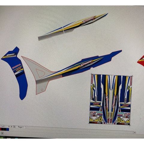 Tem Chế Wave Blade - Tặng Logo Ver 6