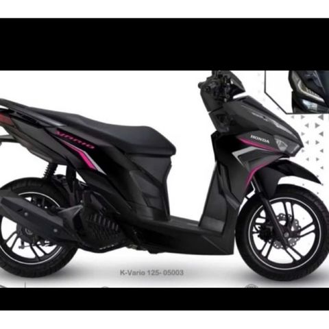 Tem Vario 125 Hồng dán xe Đen