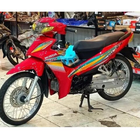 Tem Wave Blade 110 Dán Xe Đỏ  - Decal In Chất Lượng
