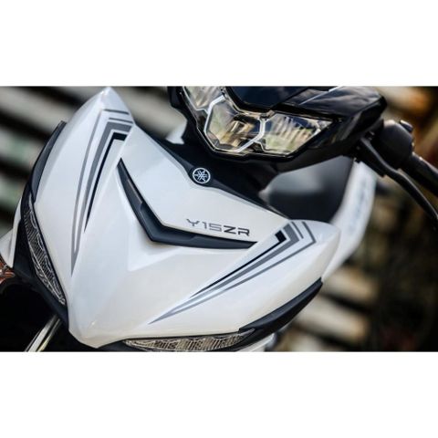 Tem Rời Dán Xe Exciter 150 Y15 Trắng Đen Cực Hot, Hàng 3 Lớp Chất Lượng Cao Quyen Decal