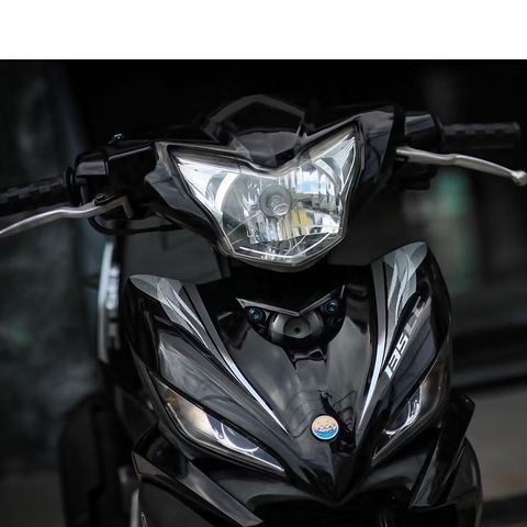 [FreeShip] [Ảnh thật] TEM RỜI mẫu LC hiệu ứng khói xám bắt mắt cho Exciter 135 đen Quyen Decal