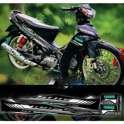 Tem sirius mẫu mới full đen, siêu nét.