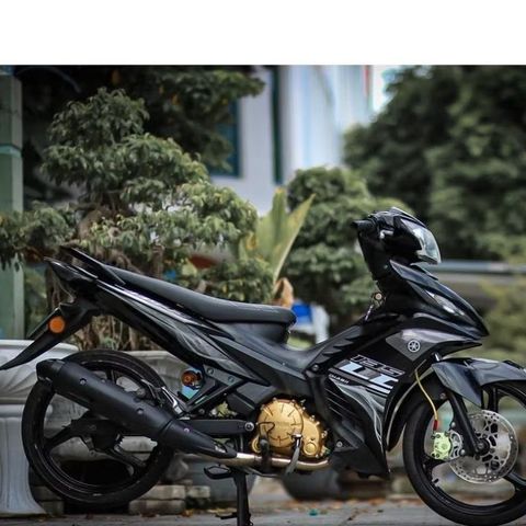 [FreeShip] [Ảnh thật] TEM RỜI mẫu LC hiệu ứng khói xám bắt mắt cho Exciter 135 đen Quyen Decal