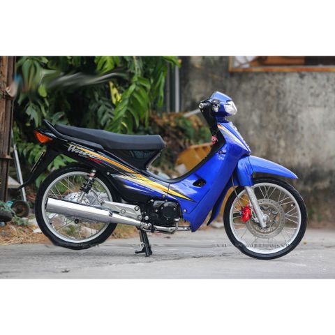 Tem rời Wave nhỏ xanh dương đen sọc vàng, in sắc nét, 3 lớp không phai màu CM00118 1 2