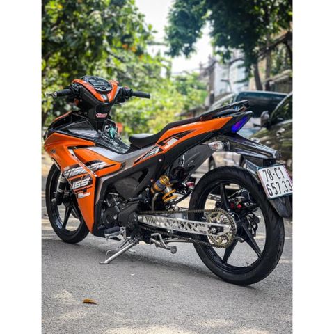 Tem rời exciter 155 cam đen sniper mẫu mới . tem 3 lớp bền màu - Decal Cao Cấp Nhất