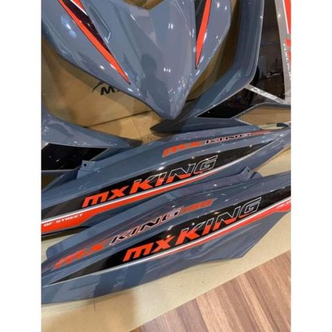 Tem Rời Exciter 150 Mx King Xám Xi Măng  - Decal In Chất Lượng