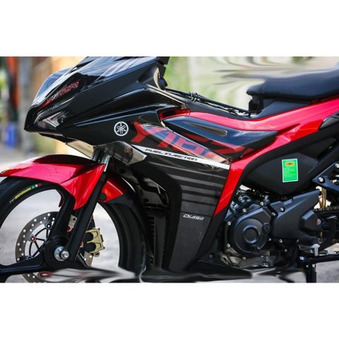 Tem rời Exciter 155 mẫu Y16ZR đen đỏ, in sắc nét, 3 lớp không phai màu CM00143 1 2