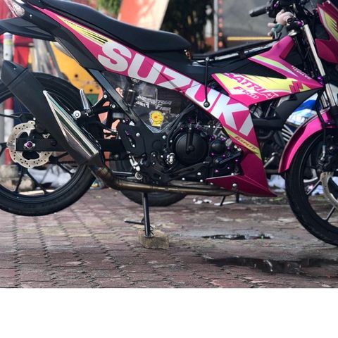 Tem Rời Satria F150 - Tặng Logo Ver 2