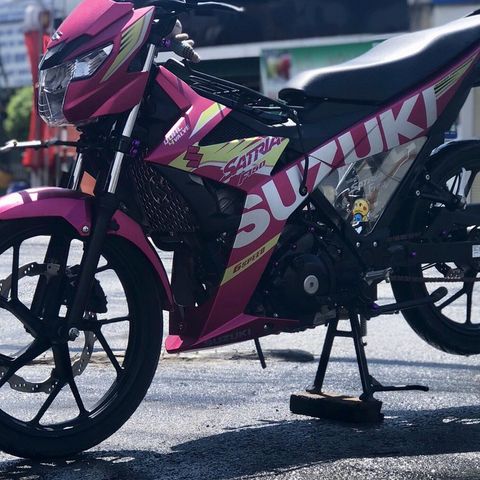 Tem Rời Satria F150 - Tặng Logo Ver 2