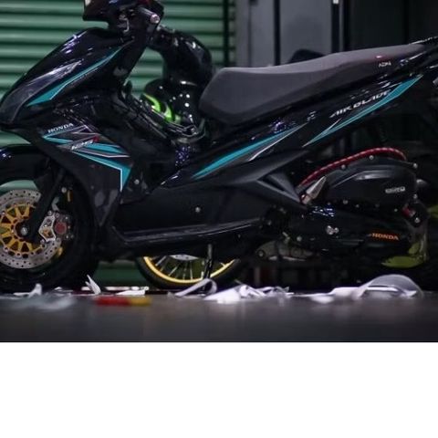 [Giá hủy diệt] Tem rời AirBlade AB 125 2020 xe đen - mẫu chỉ xanh ngọc siêu hot 2023 Cao Cấp