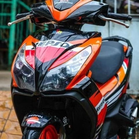 [FreeShip] Tem rời Repsol cho AirBlade Ab 125 xe đen - tem cao cấp không bay màu Cao Cấp