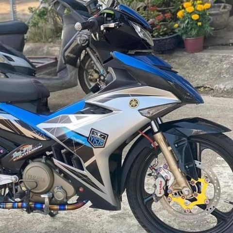 Tem Chế Rời Exciter 150 Y15ZR Xám Bạc Đen  - Decal In Chất Lượng