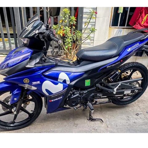 Tem Rời Yamaha Ex 155 Movistar Xanh Gp  - Decal In Chất Lượng