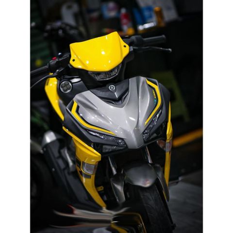 Tem rời Exciter 155 mẫu MX King vàng xám , in sắc nét, 3 lớp không phai màu CM00031 1 2