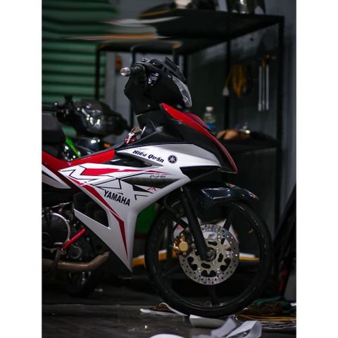 Tem rời Exciter 150 mẫu MX King đỏ bạc 2019 , in sắc nét, 3 lớp không phai màu CM00015 1 2