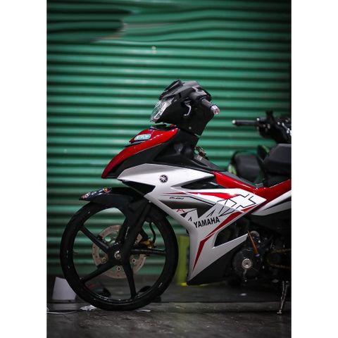 Tem rời Exciter 150 mẫu MX King đỏ bạc 2019 , in sắc nét, 3 lớp không phai màu CM00015 1 2