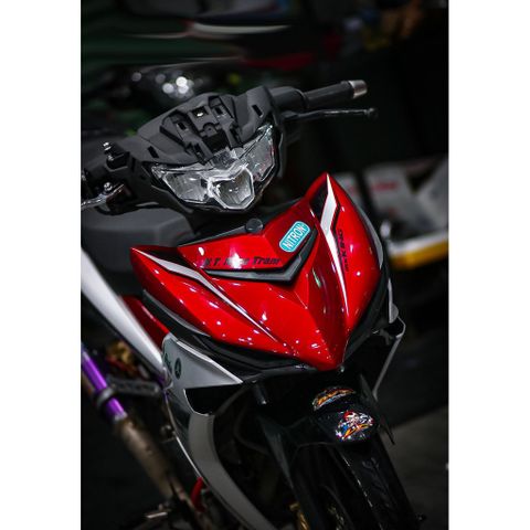 Tem rời Exciter 150 mẫu MX King đỏ bạc 2019 , in sắc nét, 3 lớp không phai màu CM00015 1 2