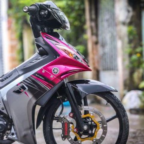 [FreeShip] TEM RỜI mẫu Jupiter MX hồng cho Exciter 135 bạc đen - tem cao cấp không bay màu Quyen Decal