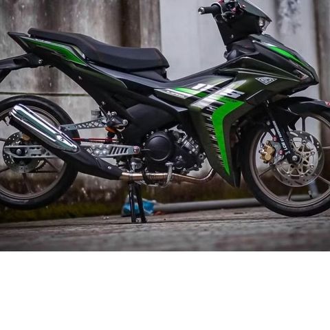 [Siêu Sale] Tem rời Exciter 155 xanh lá - mẫu Y16ZR mới 2023 Quyen Decal