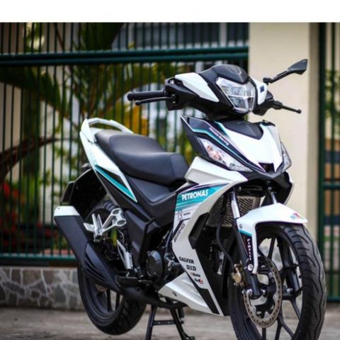 Tem Rời Dán Xe Winner V1 Mẫu Petronas Xanh Trắng Cực Hot, Hàng 3 Lớp Chất Lượng Cao Quyen Decal