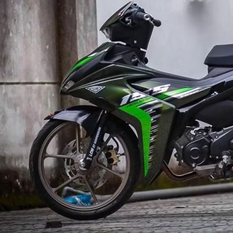 [Siêu Sale] Tem rời Exciter 155 xanh lá - mẫu Y16ZR mới 2023 Quyen Decal