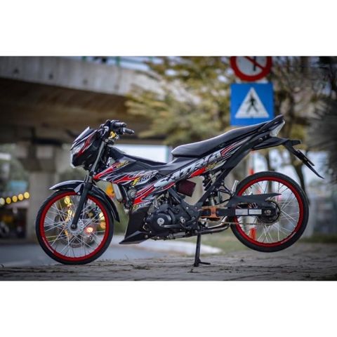 tem rời satria lửa đỏ mới