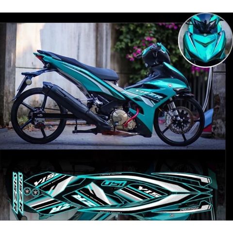 Tem rời exciter 150 chỉ mới phố đủ màu xe