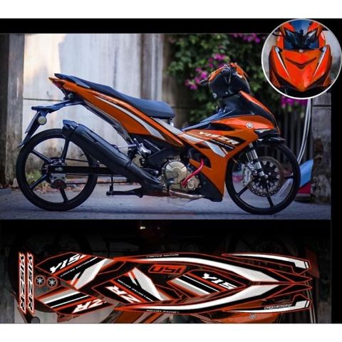 Tem rời exciter 150 chỉ mới phố đủ màu xe