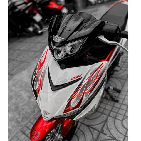 [FreeShip] [Ảnh thật] Tem rời Exciter150 - Mẫu Y15ZR - Tem lửa xám đỏ - Chuẩn From cực đẹp Quyen Decal