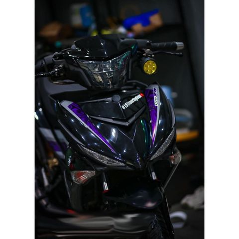 Tem rời Exciter 150 bản Y15ZR 2022 phối tím xám đen, in sắc nét, 3 lớp không phai màu CM00020 1 2