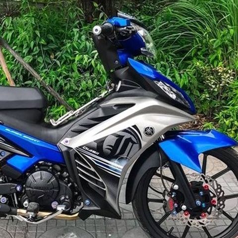 Tem Rời Exciter LC 135 Xám Xanh Gp - Tem Chuẩn Hình