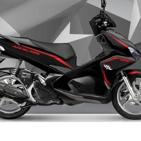 Tem Rời Air Blade 2016-2019 Dán Xe Đen  - Decal In Chất Lượng