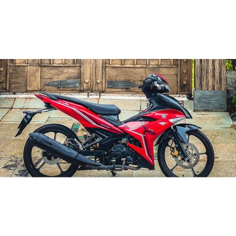 Tem Rời Dán Xe Exciter 150 Mẫu Đỏ Đen Cực Hot, Hàng 3 Lớp Chất Lượng Cao Quyen Decal
