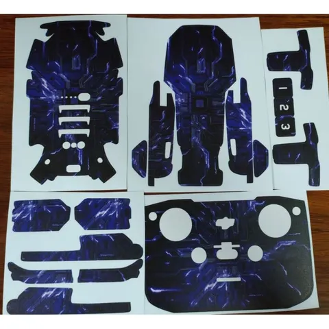 Skin Decal Dán Trang Trí Flycam Mavic Mini 2 Trong Suốt Thấy Bo Mạch