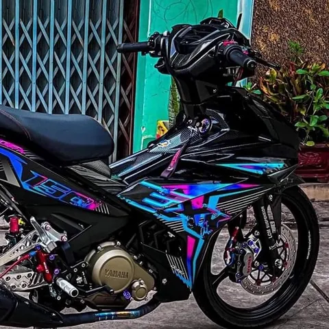 Tem Rời Exciter 150 Đen - Tem Mới 2022