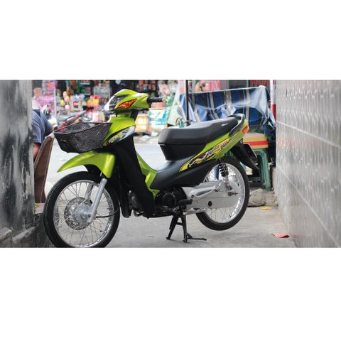 [FreeShip] [Ảnh thật] Tem rời Wave110 - Mẫu xanh đen hoạ tiết nổi bật - Chuẩn From cực đẹp Quyen Decal