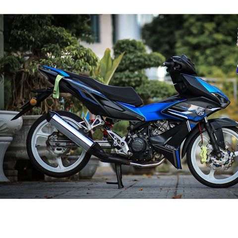 [Siêu Sale] TEM RỜI mẫu RS 150 hiệu ứng khói cực chất cho Winner X xanh đen - cực hot 2022 Quyen Decal