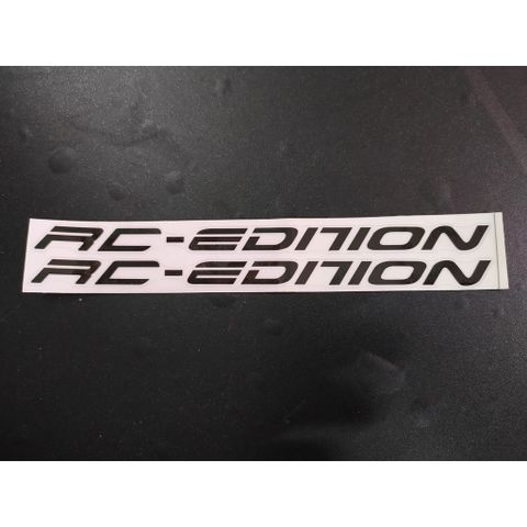 Tem Dán Phuộc RC EDITION Nhiều Màu Chọn Lựa  - Decal In Chất Lượng