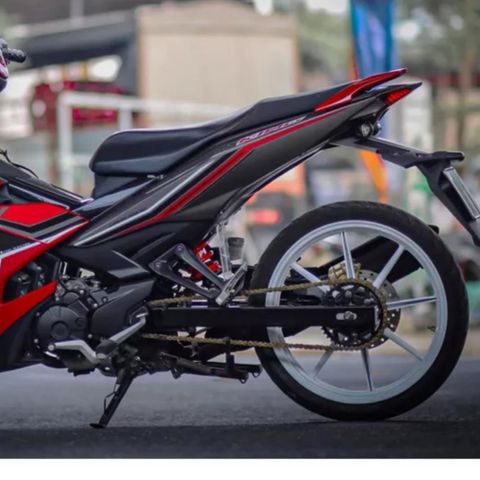 Tem Rời Mxking  Ex 150 Xám Đỏ Đen  - Decal In Chất Lượng