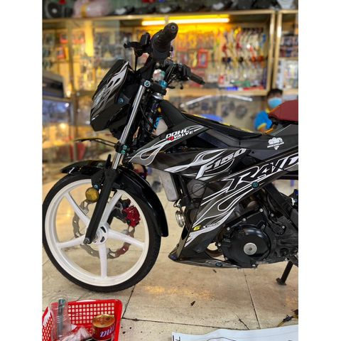 tem rời raider lửa full đen