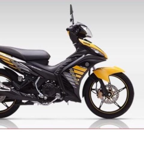 Tem Rời Yamaha Exciter 135 Zin 2014 Vàng Đen  - Decal In Chất Lượng