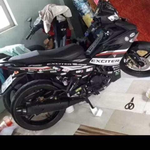 Tem Rời Yamaha Exciter 150 Đen Nhám