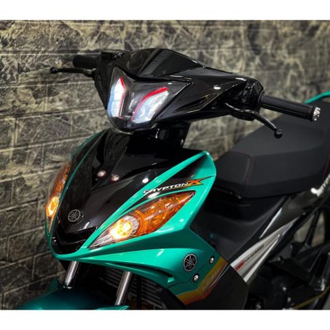 [FreeShip] [Ảnh thật] Tem rời Exciter 2010 - Mẫu CryptonX cam đen nổi bật - Chuẩn From cực đẹp Quyen Decal