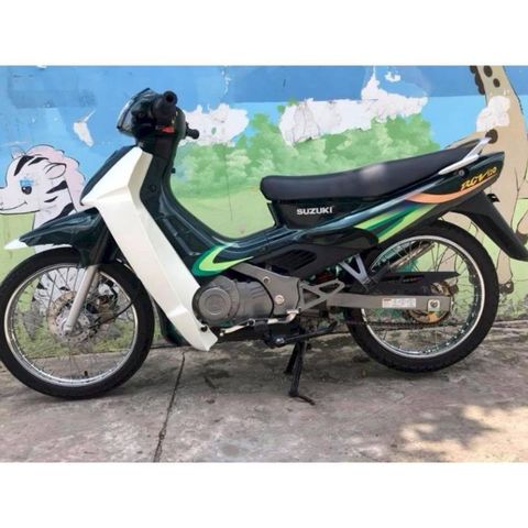 Tem Rời Suzuki Xipo 120 Rgv Xanh Rêu  - Decal In Chất Lượng