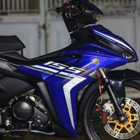 [FreeShip] TEM RỜI Y16ZR cho Exciter 155 xanh Gp mới nhất 2023 - siêu hot Quyen Decal