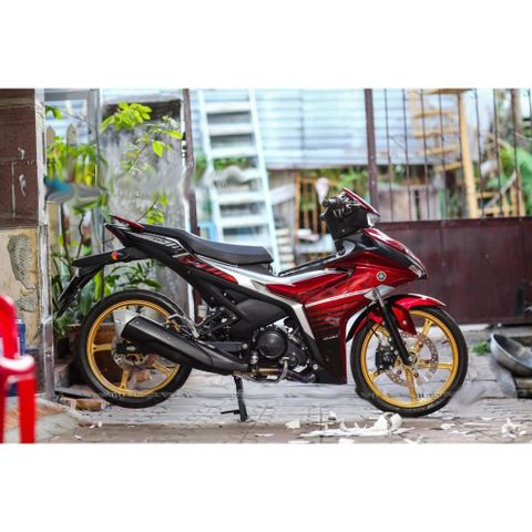 Tem rời Exciter 155 Y16ZR đỏ đen , in sắc nét, 3 lớp không phai màu CM00100 1 2