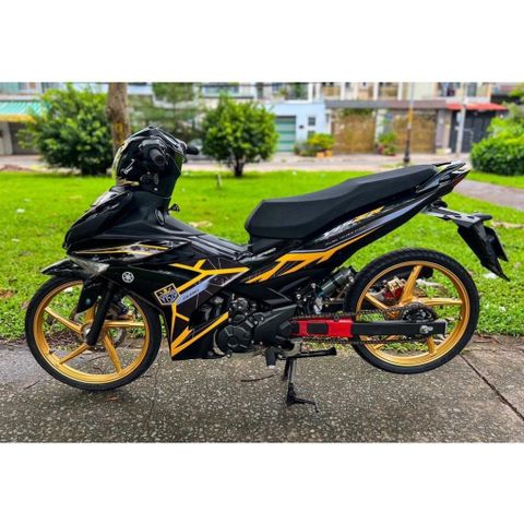 Tem rời exciter 150 vàng đen y15zr ảnh thực tế , tem 3 lớp bền màu - Decal Cao Cấp Nhất