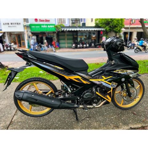 Tem rời exciter 150 vàng đen y15zr ảnh thực tế , tem 3 lớp bền màu - Decal Cao Cấp Nhất